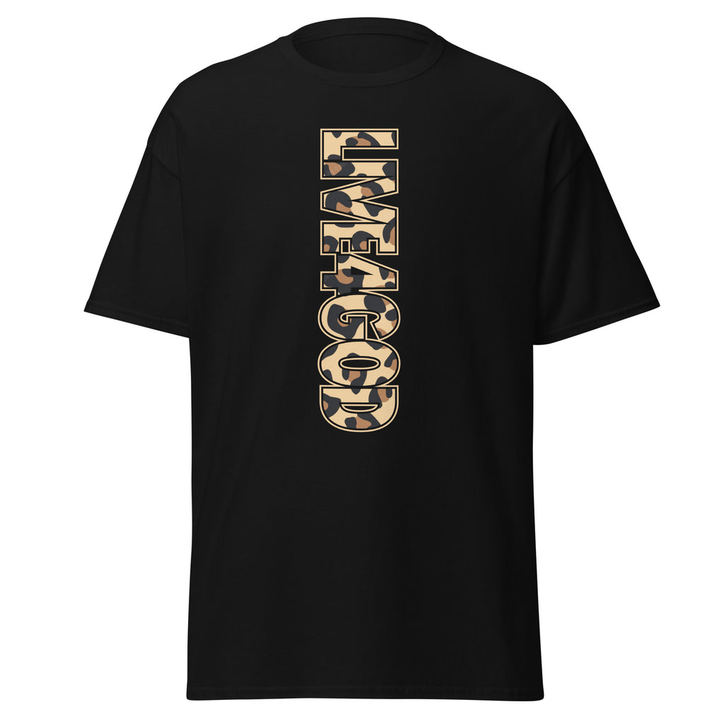 UNISEX LIMITED EDITION LIVE4GOD #7 LEOPARD