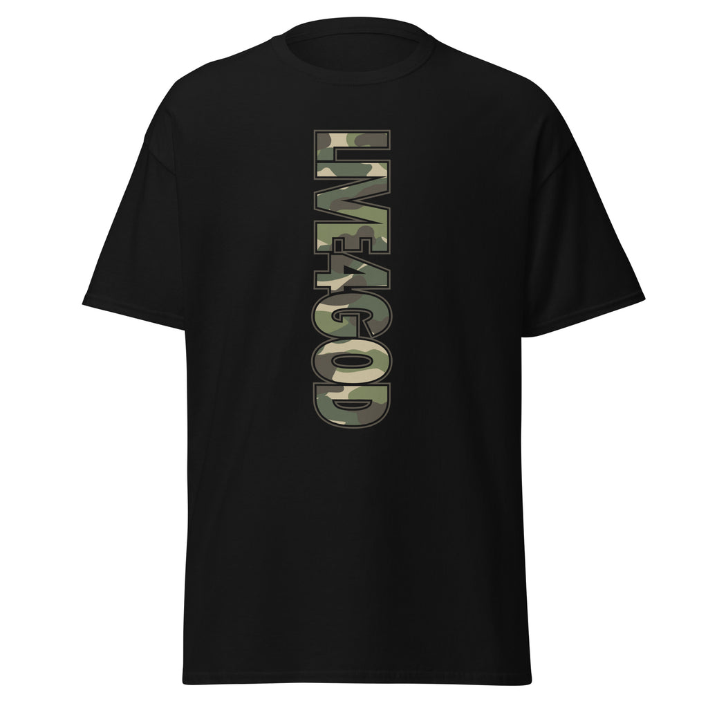 UNISEX LIMITED EDITION LIVE4GOD #7 CAMO