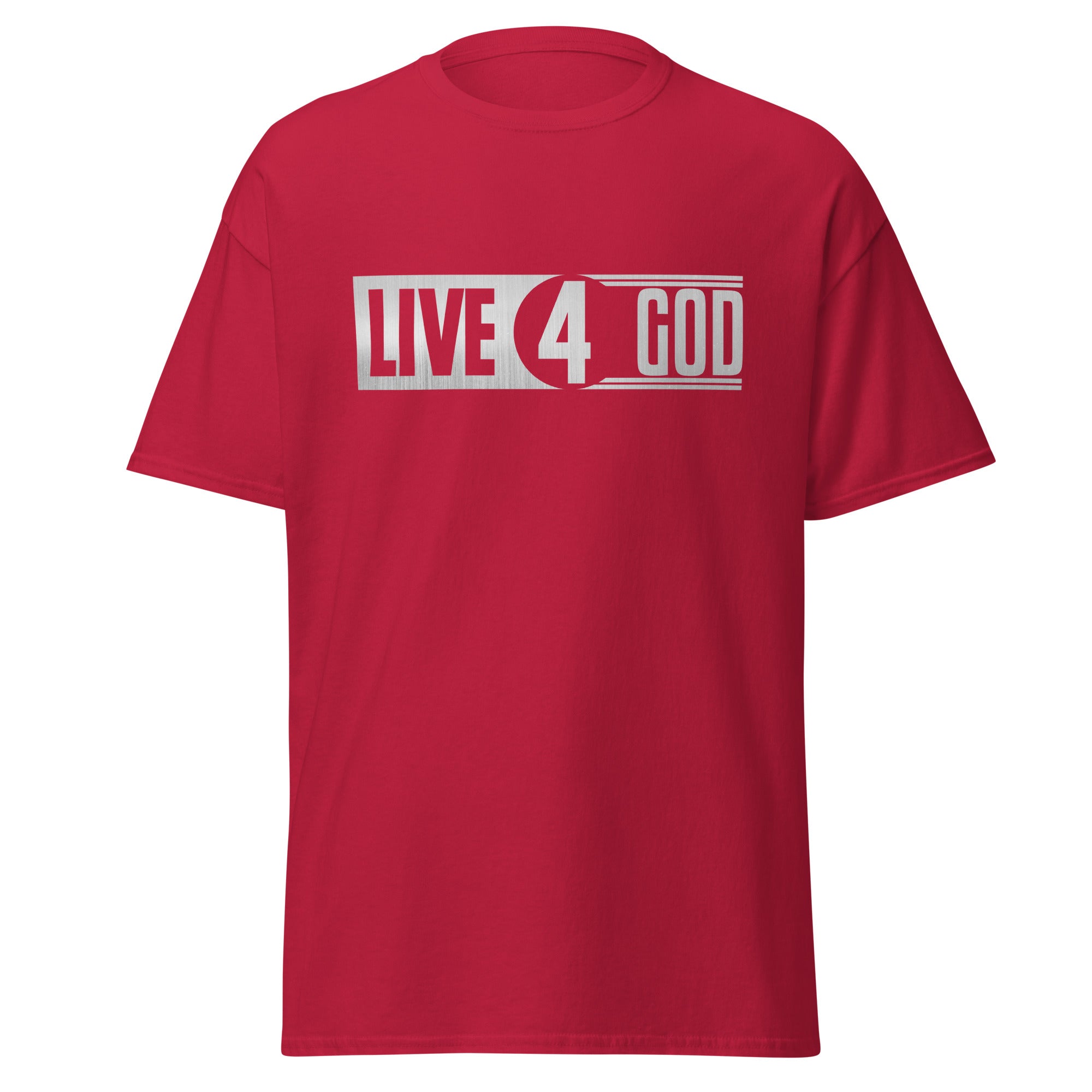 UNISEX LIMITED EDITION LIVE4GOD SILVER