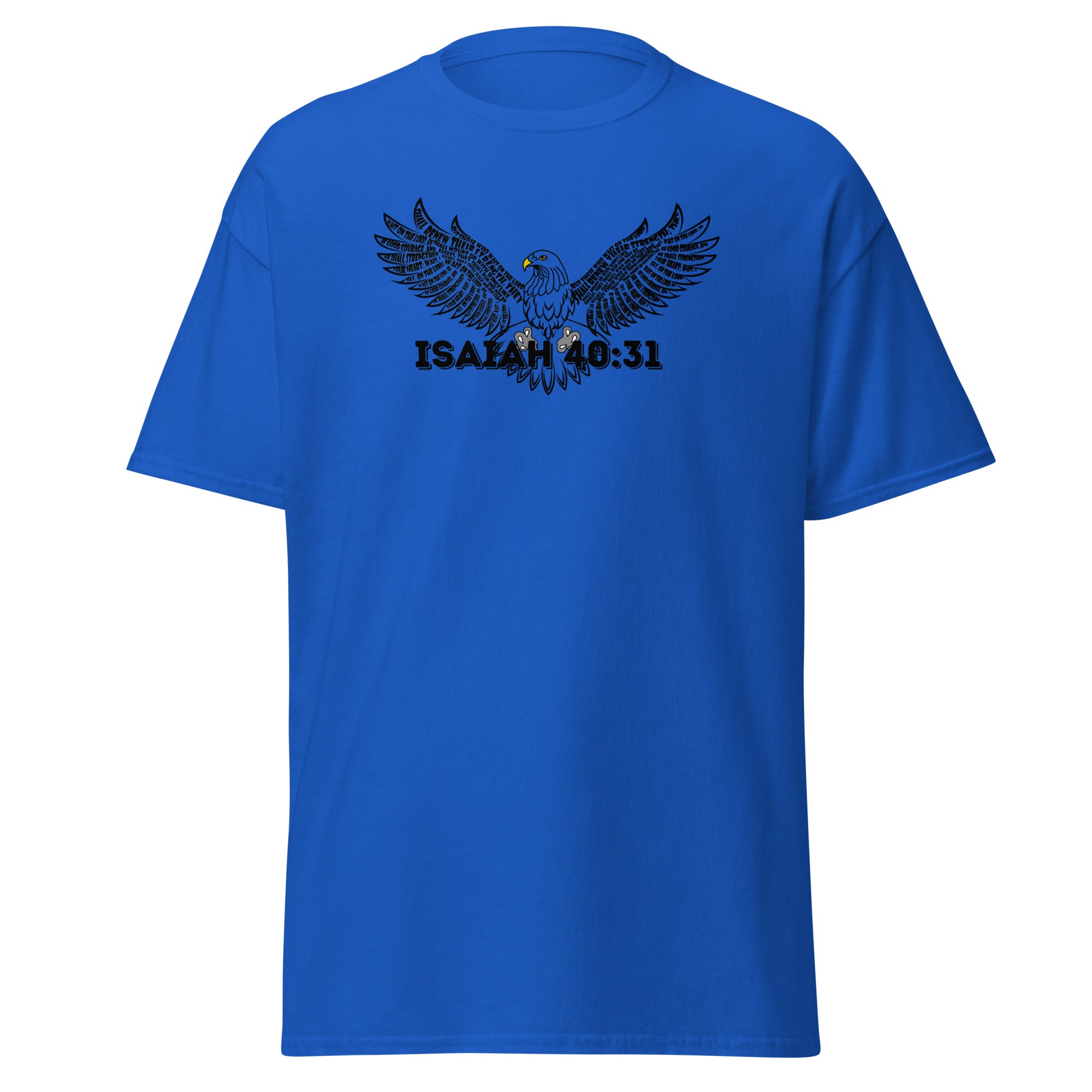 UNISEX LIMITED EDITION ISAIAH 40:31 (Scripture embedded in wings)