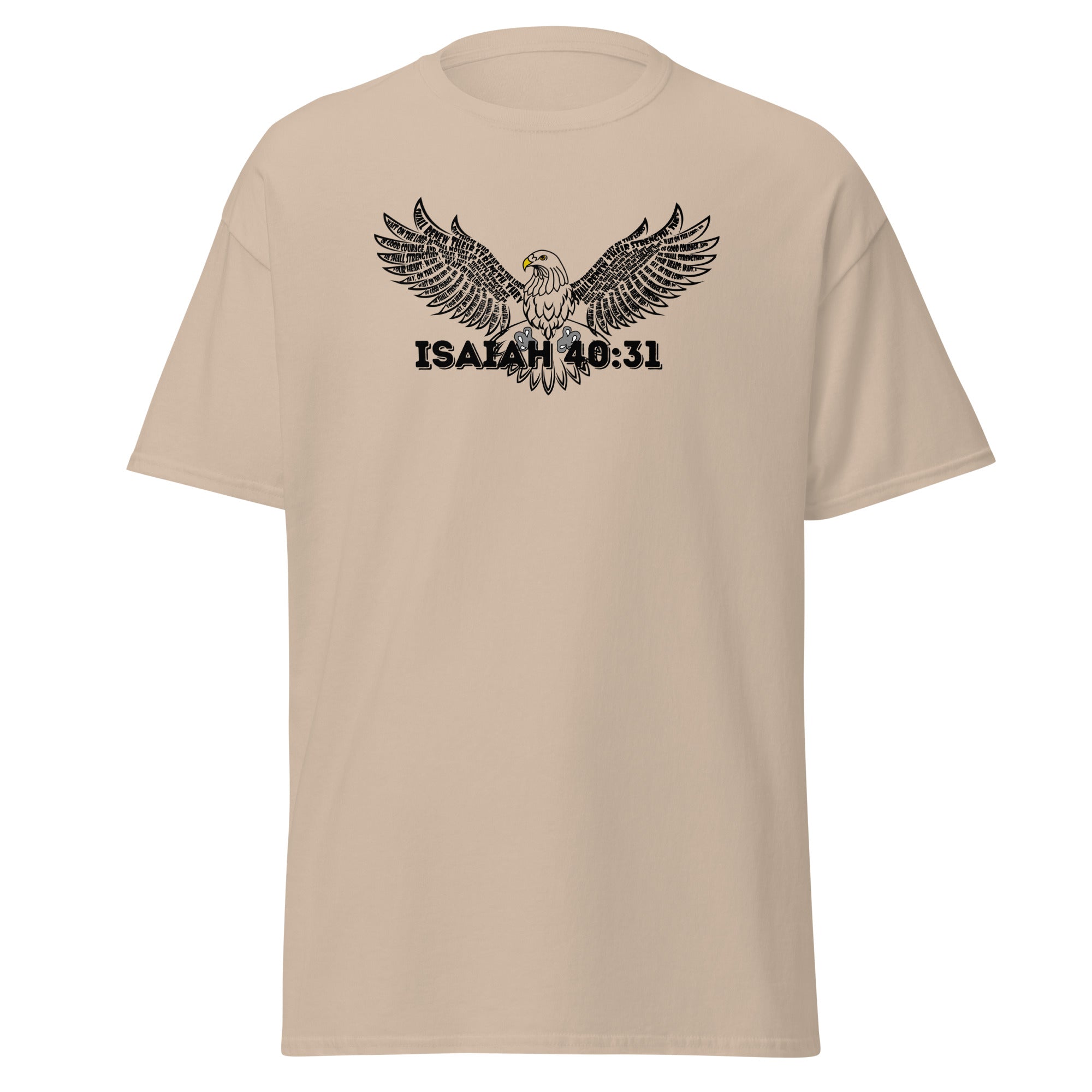 UNISEX LIMITED EDITION ISAIAH 40:31 (Scripture embedded in wings)