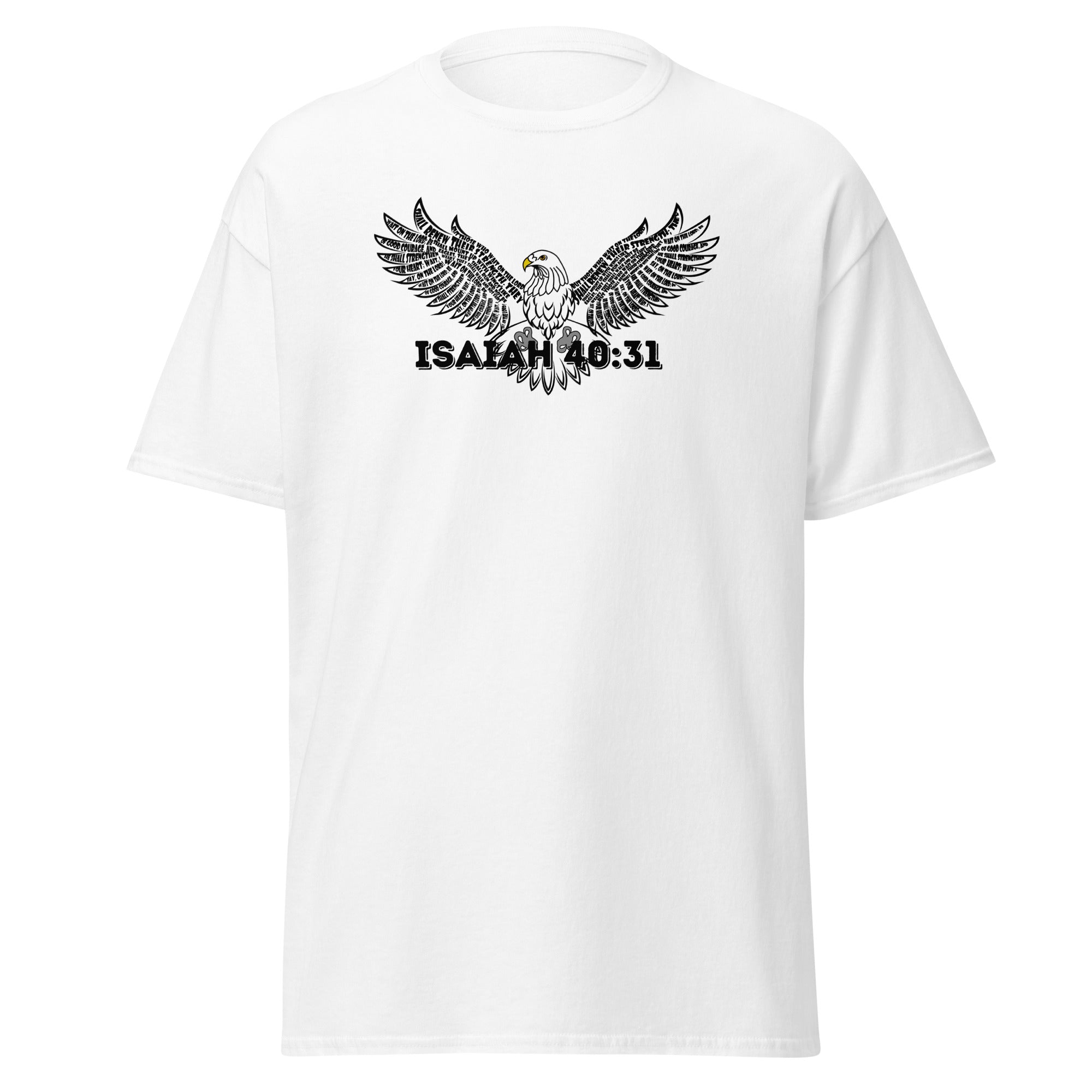 UNISEX LIMITED EDITION ISAIAH 40:31 (Scripture embedded in wings)